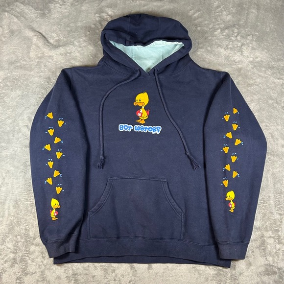 TILT Other - Vintage 2003 Tilt Got Water Duck Hoodie Navy Blue PacSun Mens Large